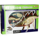 ANATOMIA DO STEGOSAURO 4D VISION STEGOSAURUS ANATOMY MODEL 4D MASTER FAMEMASTER FME 26095